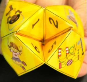 Exercise-Theme Fortune Teller Game