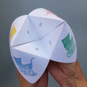 Fortune Teller Paper Game